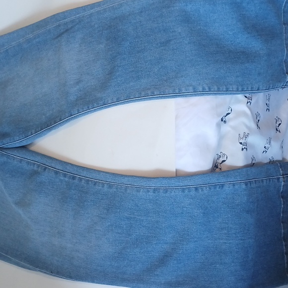 Veronica Beard Carson Ankle Flare High Rise Size 26 Wash Amethyst - Picture 6 of 7